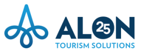 Alon Tourism Solutions 25 Years Logo