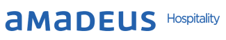 Amadeus Hospitality logo in blue