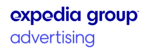 Expedia Group Advertising logo in blue