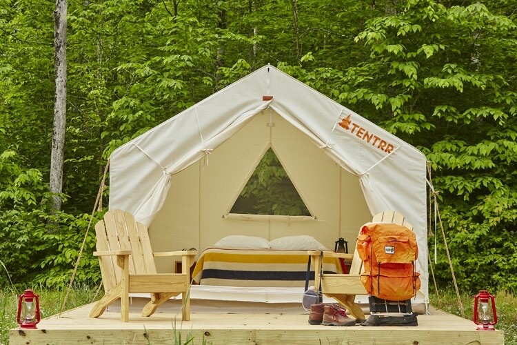 Camp in style on the NYS Canals!