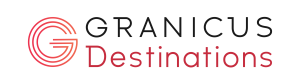 Granicus Destinations logo in red