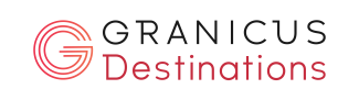 Granicus Destinations logo in red