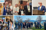 Four photo collage of various Conference event photos